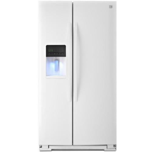 Kenmore 10651132210 26 Cu. Ft. Side-By-Side Refrigerator 51132, White