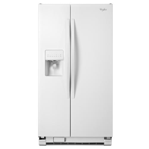 Whirlpool WRS331FDDW01 Side By Side Refrigerator White