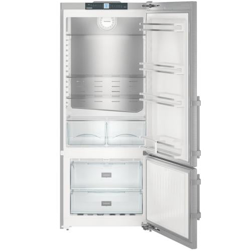 Liebherr CS1410 30 Inch Counter Depth Bottom-Freezer Refrigerator with DuoCooling