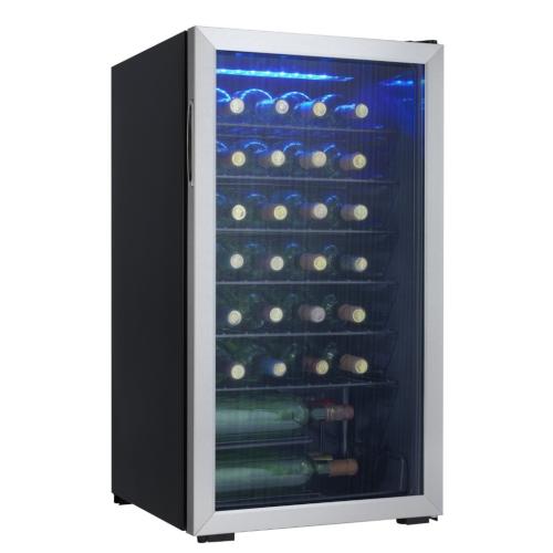 Danby DWC93BLSDB 36 Bottle Freestanding Wine Cooler