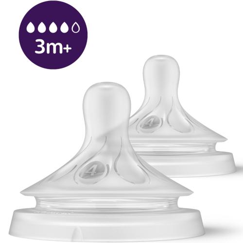 Avent Teat Nat 3.0 T4 2P - SCY964/02
