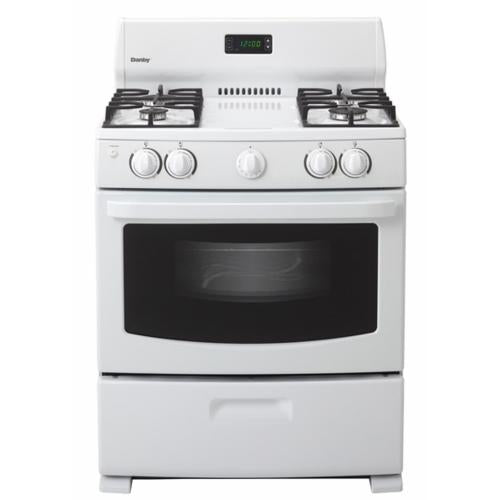 Danby DR3099WGLP 30-Inch Gas Range 4.33 Cu. Ft.