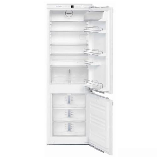 Liebherr HC1011 24 Inch Built-in Fully Integrated Bottom-Freezer Refrigerator with 3 Glass Shelves