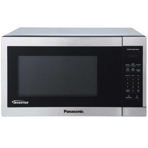 Panasonic NNSC668S 1.3 Cu. Ft. 1100W Countertop Microwave Oven