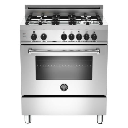 Bertazzoni MAS304GASXE Master Series 30 Inch Freestanding All Gas Range with Natural Gas