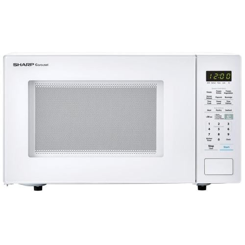 Sharp SMC1441CW Family Size 1.4 Cft Mwo White