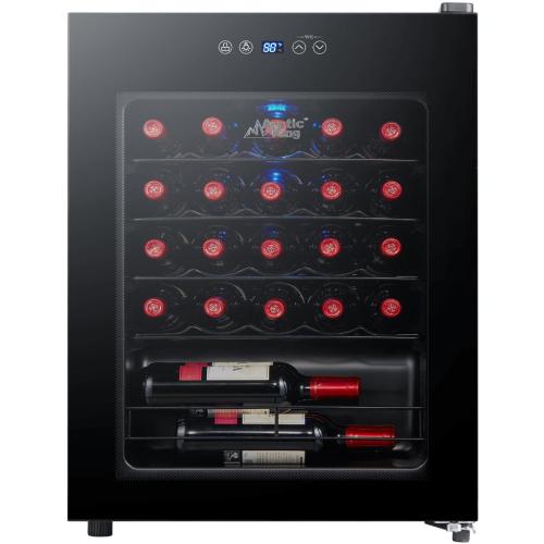 Midea AWCA024ADB Arctic King Premium 24-Bottle Wine Cooler