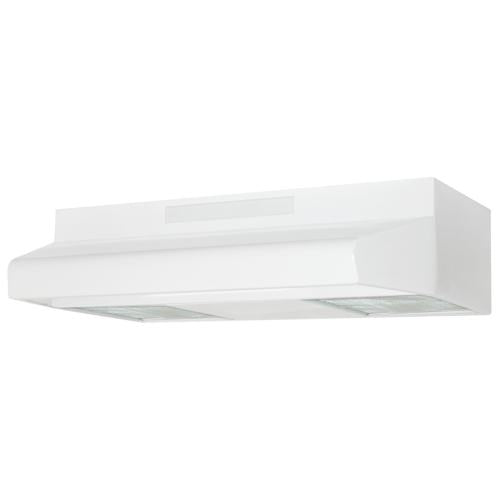 Air King ES303ADA 30-Inch Ada Compliant Under Cabinet Range Hood In White