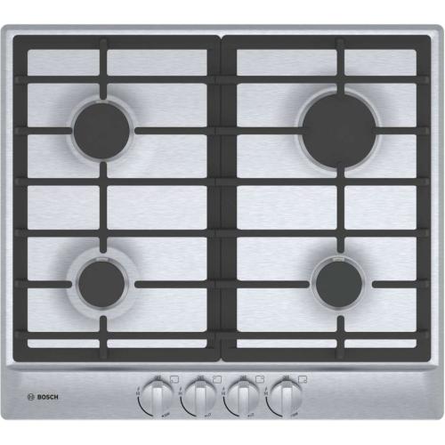Bosch NGM5456UC/01 500 Series Gas Cooktop 24'' Stainless Steel