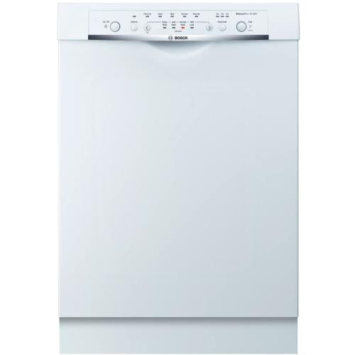 Bosch SHE3AR52UC/08 Front Control 24-In Built-In Dishwasher White