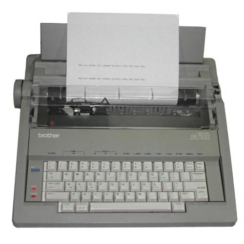 Brother GX7500 Typewriter