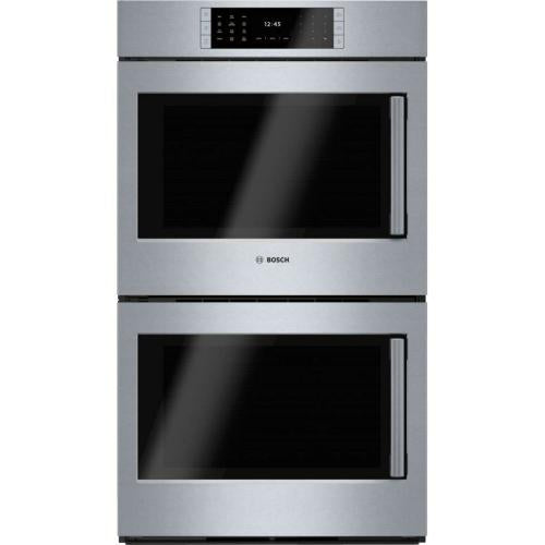 Bosch HBLP651LUC/07 Benchmark® Double Wall Oven 30'' Left Side opening Door, Stainless Steel