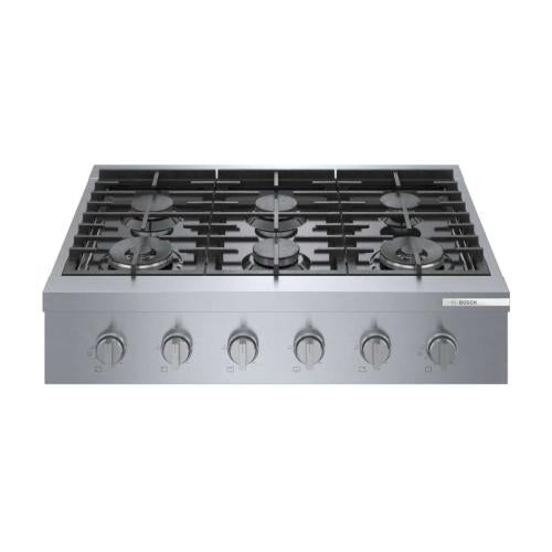Bosch RGM8658UC/01 800 Series Gas Range top 36'' Stainless Steel
