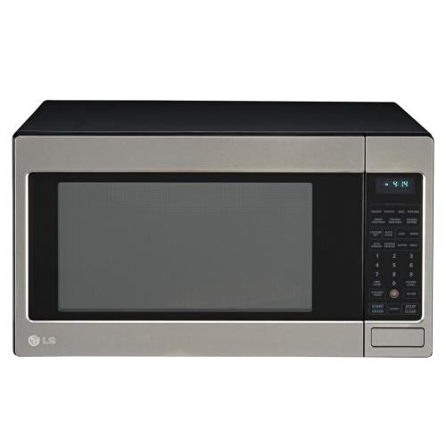 LG LCRT2010ST 2.0 cu. ft. Countertop Microwave Oven with Sensor Cook, EZ-On, EasyClean, 1,200 Cooking Watts, 7 Sensor Cook Options, 6 Auto Cook Options, 12 Digit Scroll VFD Controls, Child Lock and ADA Compliant: Stainless Steel