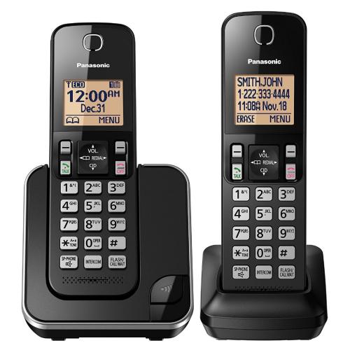 Panasonic KXTGC352B Dect 6.0 Expandable Cordless Phone System
