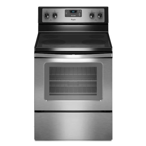 Whirlpool WFE320M0AS0 30- Inch Electric Self Clean Range Stainless