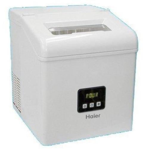 Haier HPIM35S Portable Icemaker -35Lb Silver