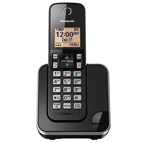 Panasonic KXTGC350B Dect 6.0 Expandable Cordless Phone System