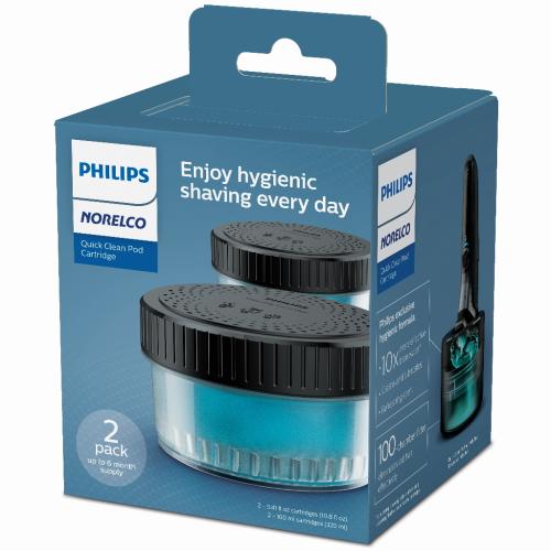 Norelco Quick Clean Pod Cartridge (2 P - CC12/52