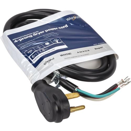 Whirlpool Electric Dryer Power Cord - PT600L