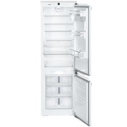 Liebherr HC1021 24" Built-in Panel Ready Bottom Freezer Refrigerator with 4 Glass Shelves
