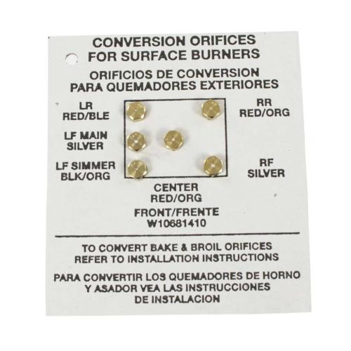 Whirlpool Range Lp Conversion Kit - W10909678