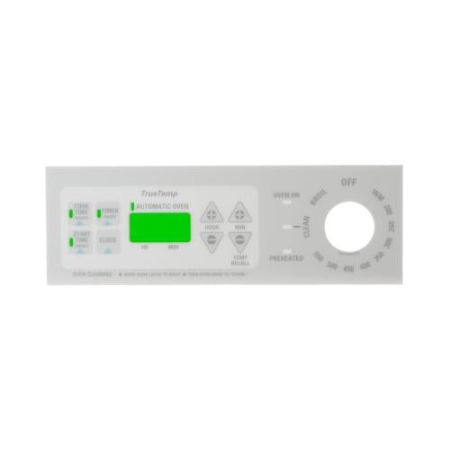 GE Faceplate Graphics Assembly - WB27T10126