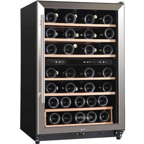 Midea PWC456MS 45-Bottle Freestanding Wine Cooler