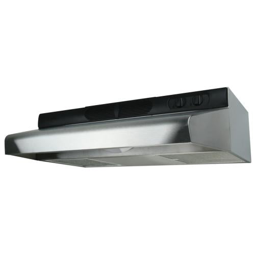 Air King ECQ308 30-Inch Under Cabinet Ducted Range Hood With Light In Stainl