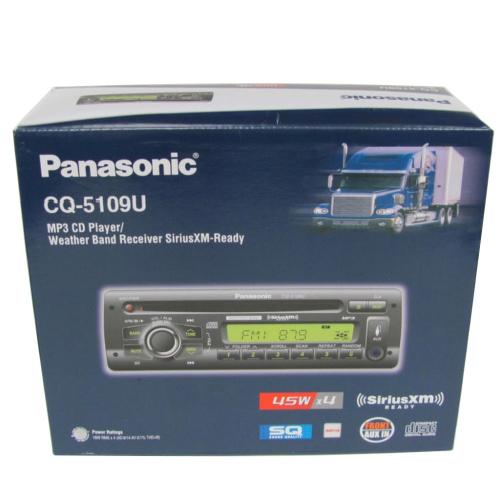 Panasonic CQ5109U Auto Radio/Cd Deck
