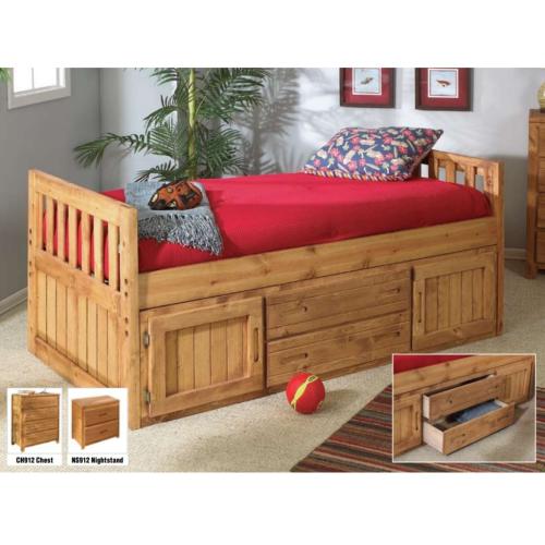 Welton MCB914S Ponderosa Mates Storage Bed Bunk