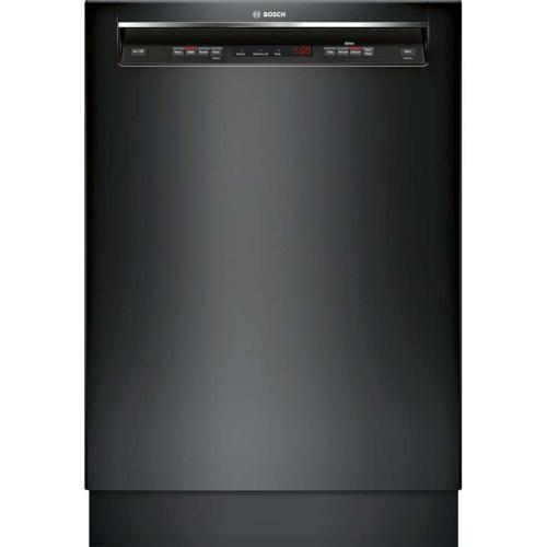 Bosch SHE53T56UC/09 300 Series- Full Console Dishwasher With 15 Place Setting Capacity- Black