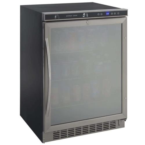 Avanti BCA5105SG1 24-Inch Wide With 5.1 Cu. Ft. Capacity Beverage Cooler With