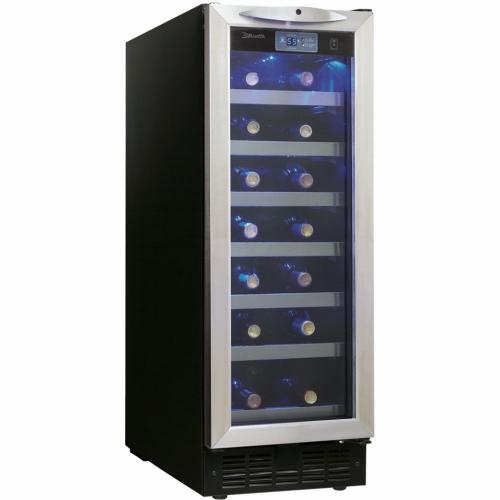 Silhouette DWC276BLS 27-Bottle Wine Cellar - Black/Stainless