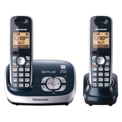 Panasonic KXTG6572C Expandable Digital Cordless Answering System
