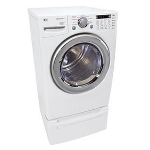 LG DLEX7177WM 27 Inch Front-Load Electric Dryer with 7.3 cu. ft. Capacity, 9 Drying Programs, 5 Temperature Levels, SteamFresh Cycle, Dual Humidity Sensors and LED Display: White