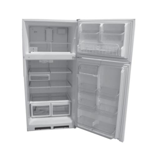 Haier RRTG18PIALV 18.2 Cu Ft Top Mount Ref Glass