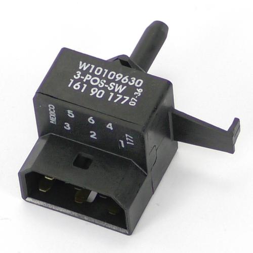 Whirlpool Washer Cycle Selector Switch - W10109630