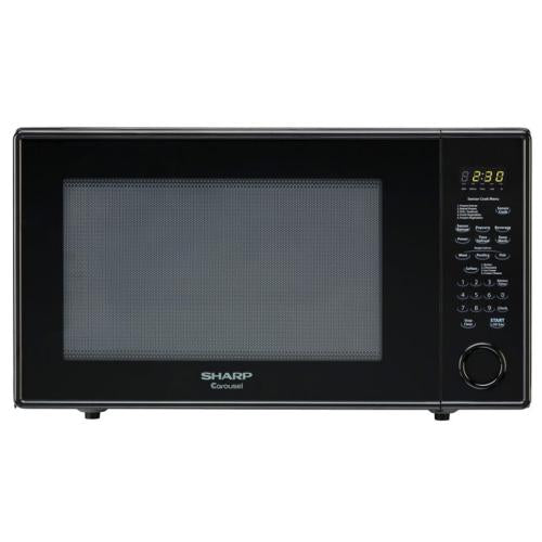 Sharp R659YK Full Size 2.2 Cft Mwo Smooth Black