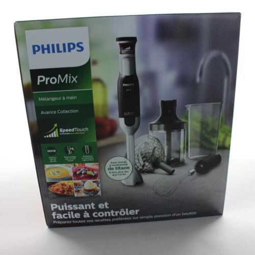 Philips Healthy Cook Hand Blender W/ Onion Chopper - HR1686/92