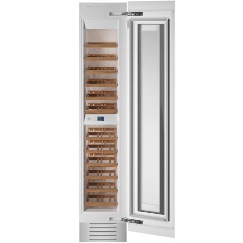 Bertazzoni REF18WCPRR Master Series 18 Inch Panel Ready Dual Zone Wine Cooler Column