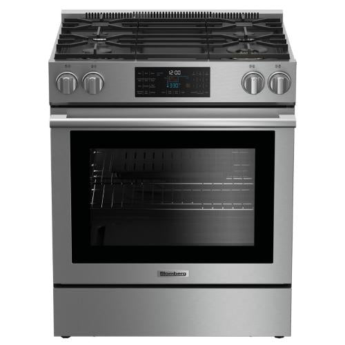 Blomberg 7732187918 30 Inch Slide-In Gas Range Bgr30420Ss