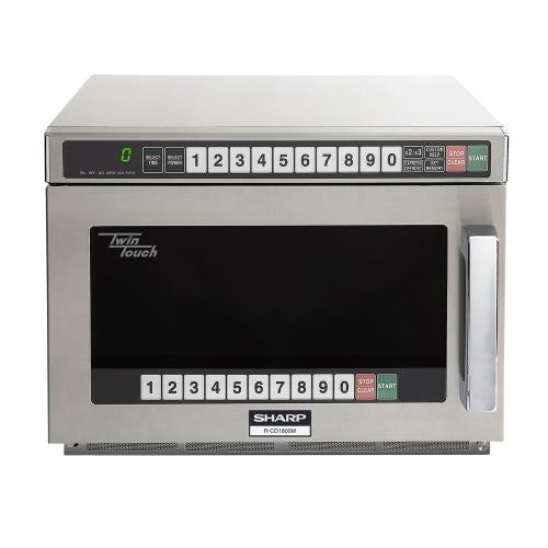 Sharp RCD1800M Commercial Microwave With Dual Touch Pads