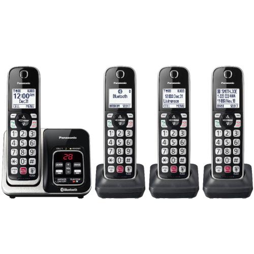 Panasonic KXTGD864S Cordless Phone System