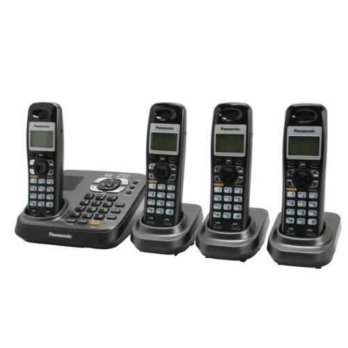Panasonic KXTG9344PK Dect 6.0 Exp Cdl W/4