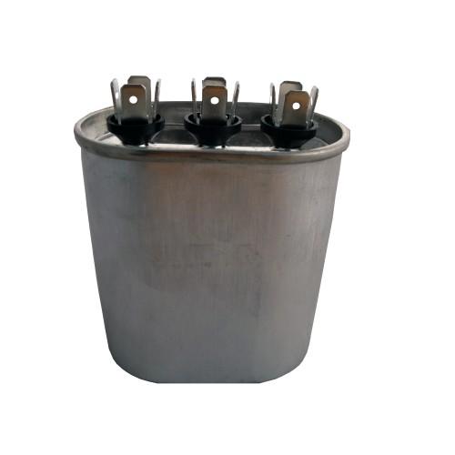 HVAC Oval Dual Run Capacitor. - CD45+5X440