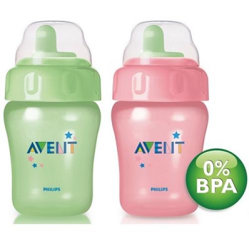 Avent SCF602/02 Avent Non Decorated Cup 260Ml 12M+ Toddler Spout