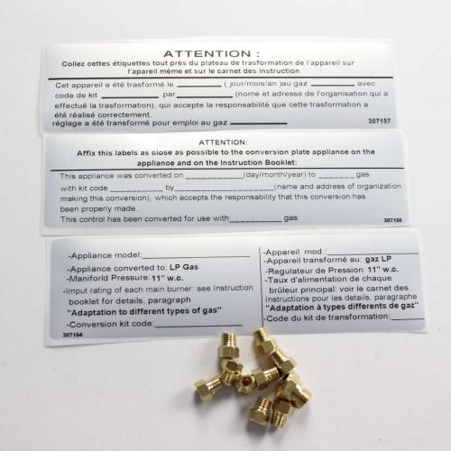 Bertazzoni Range Nozzles Kit - 910872