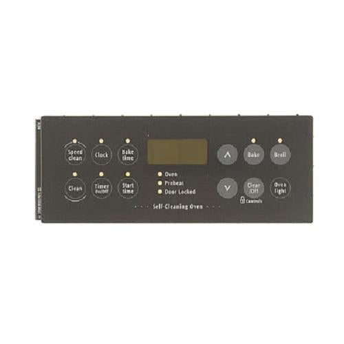 Electrolux Range Oven Control Overlay (Black) - 316419303