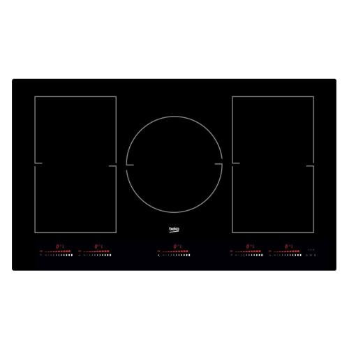 Beko 8800183200 36" Built-In Induction Cooktop with 5 Zones and Touch Control - BCTI36510